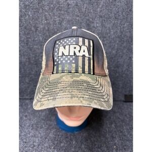 Buck Wear NRA Digital Camo American Flag Baseball Cap Hat EST 1871 Tactical OSFM